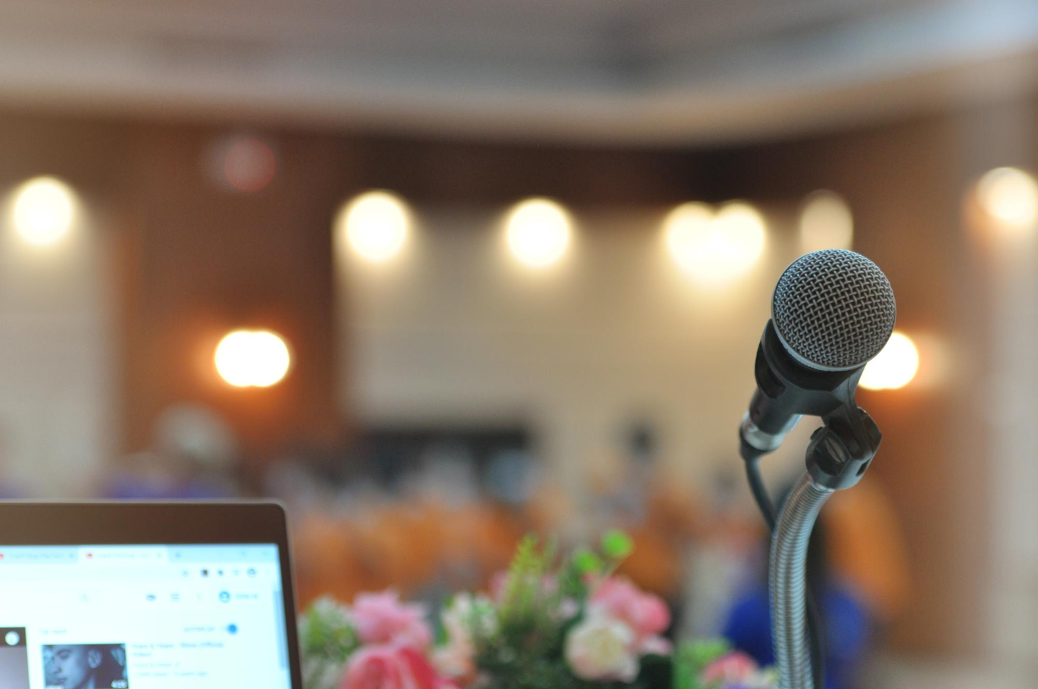 Image showing Wireless Microphone Hire for Presentations - Freedom to Present